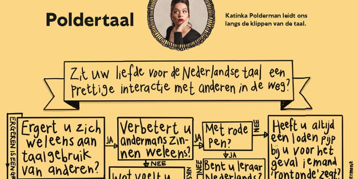 Katinka Polderman over liefde voor de Nederlandse taal